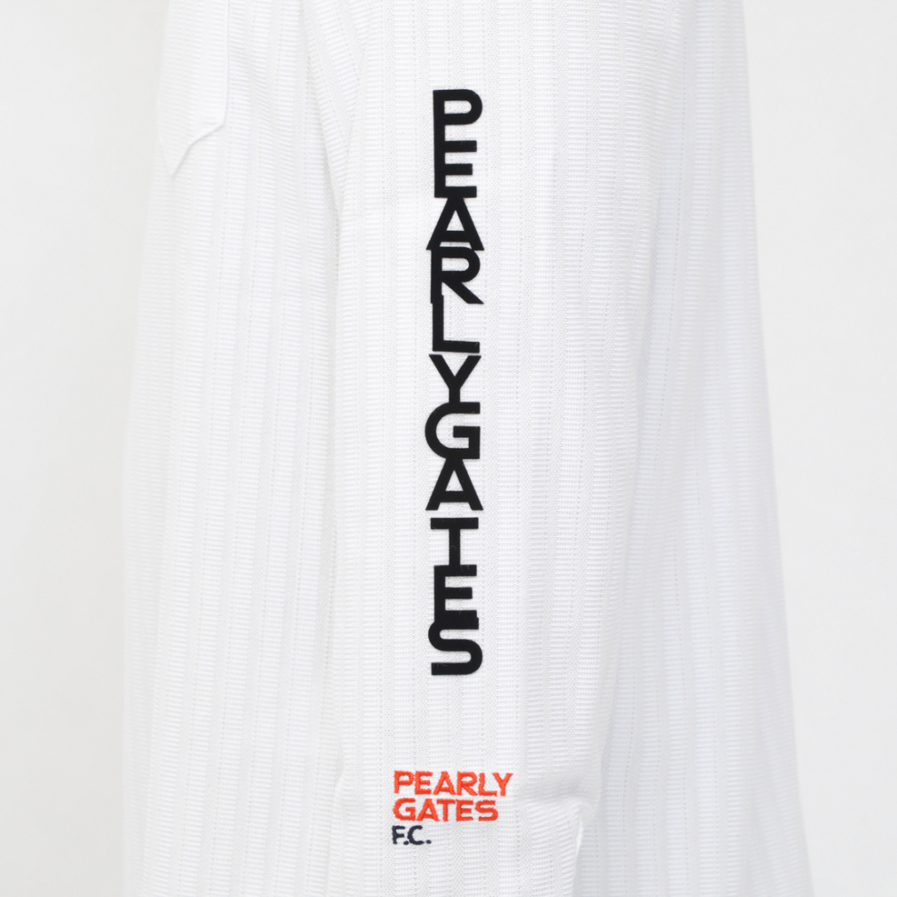 パーリーゲイツゴルフ用シャツ パーリーゲイツ ゴルフウェア 長袖シャツ 秋 冬 組織差カノコボーダー