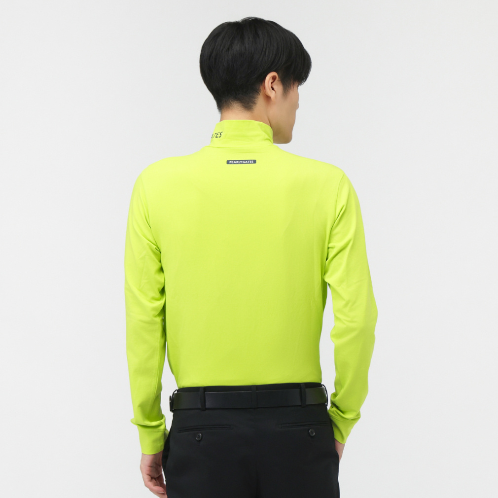 パーリーゲイツ ゴルフウェア 長袖シャツ 秋 冬 28G 綿ベア天竺