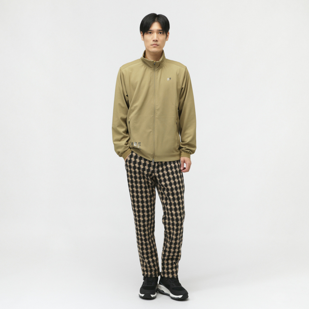 マスターバニーエディション ゴルフウェア 長袖シャツ 秋 冬 ウォーム