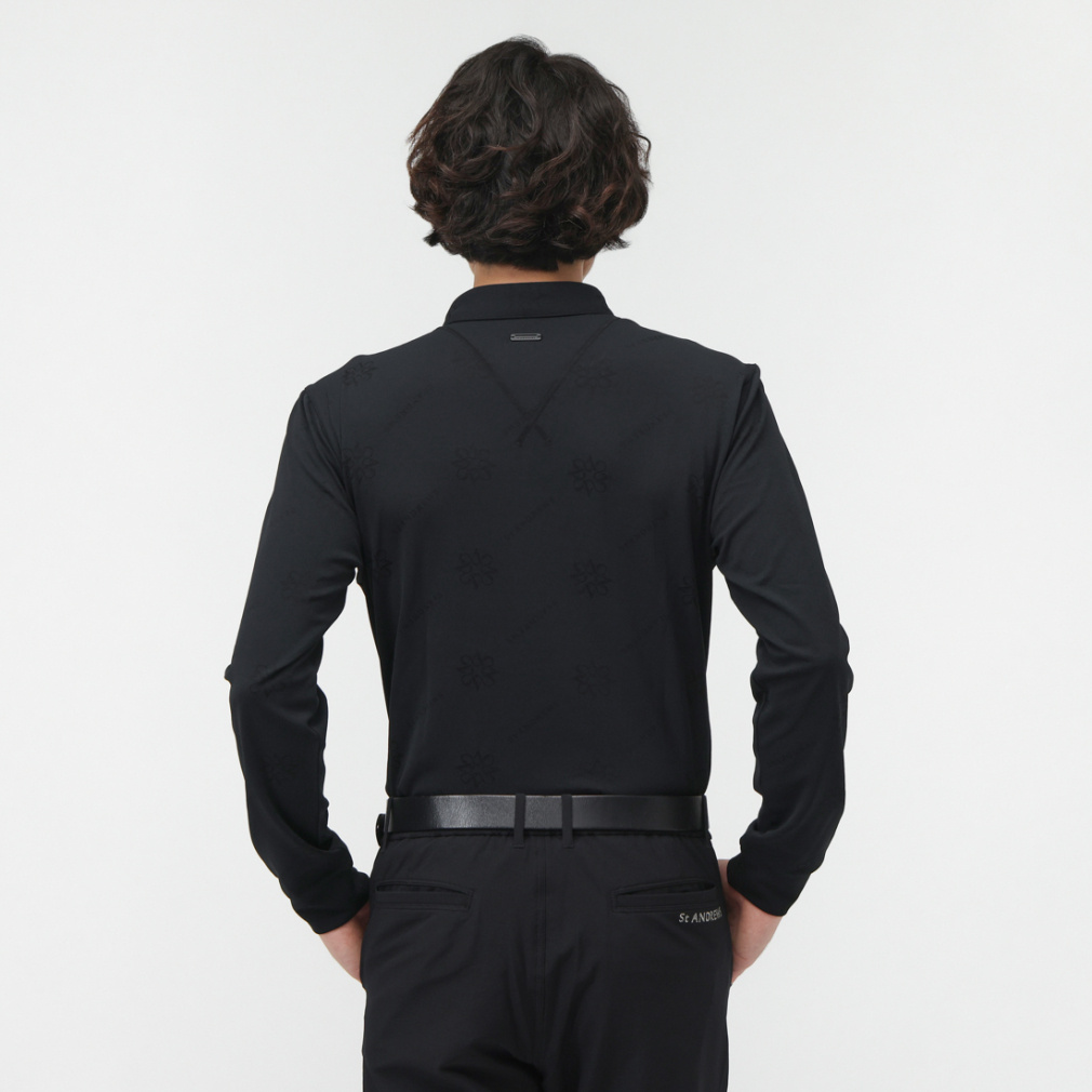 セントアンドリュース ゴルフウェア 長袖シャツ 秋 冬 ロゴケルト