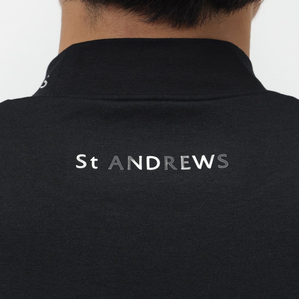 セントアンドリュース ゴルフウェア 長袖シャツ 秋 冬 ベア天竺長袖