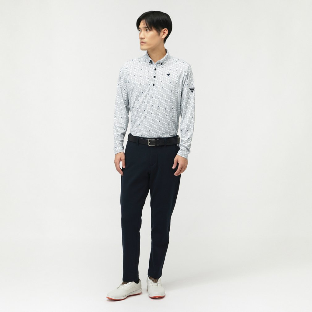 ゴルフウェア L 秋 冬 メンズ ゴルフウエア 長袖 新品 ゴルフ用 シャツ ゴルフウェア メンズ 冬ブルゾン シャツ 長袖 ゴルフシャツ スポーツ