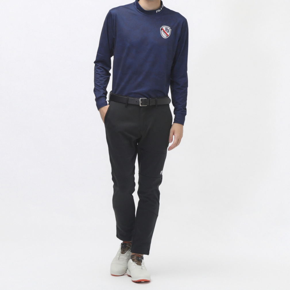 11153　フィラゴルフ　メンズ　長袖カットソー　紺色　サイズＬ 11153 フィラゴルフ メンズ 長袖カットソー 紺色 サイズL