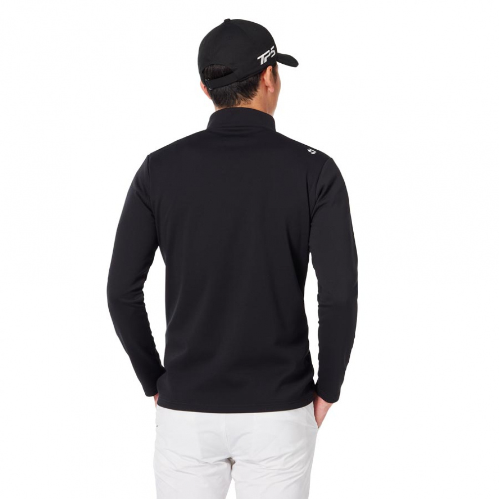 テーラーメイド ゴルフウェア 長袖シャツ グリッドハーフジップ (UN322