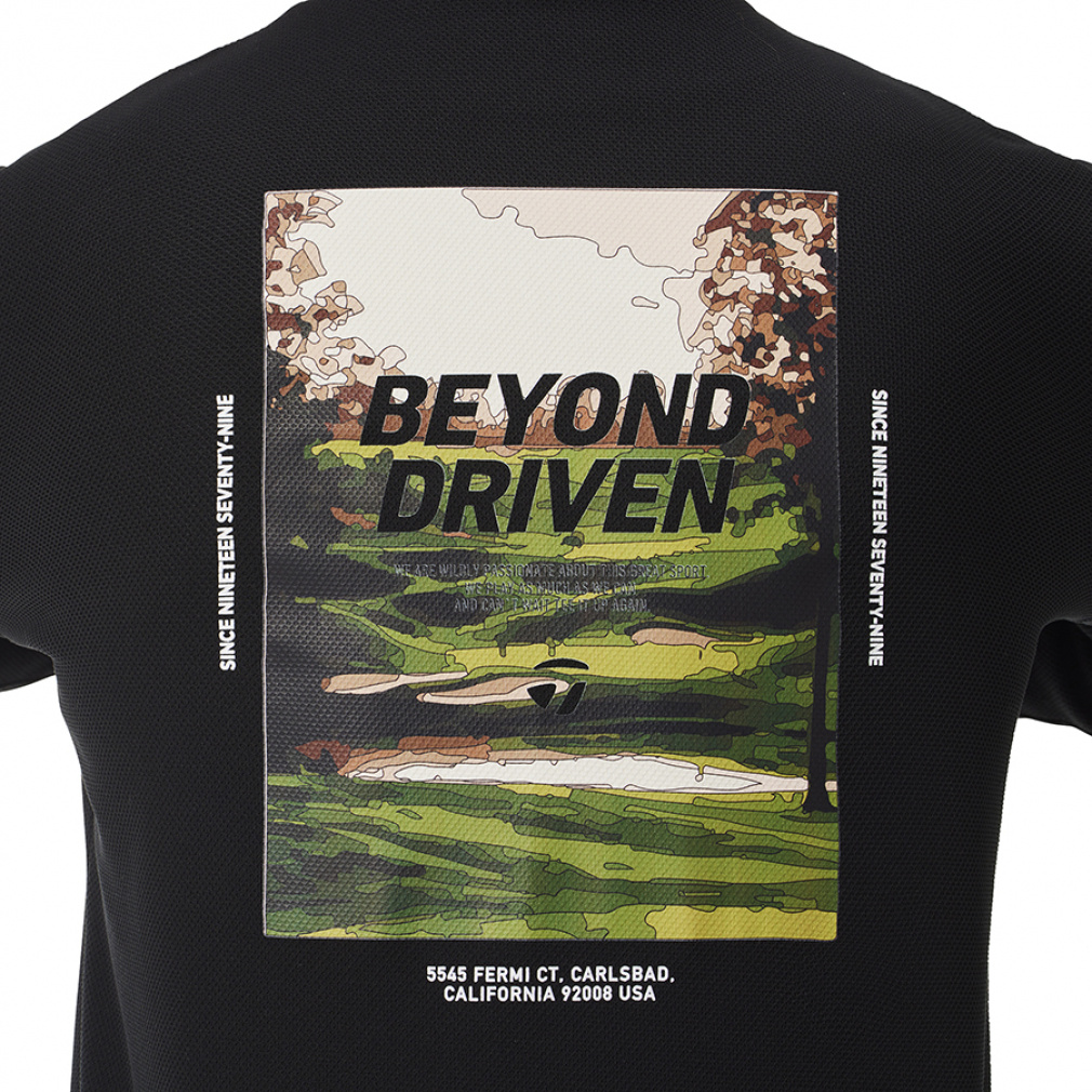 テーラーメイド ゴルフウェア 長袖シャツ 秋 冬 M バックプリント L/S