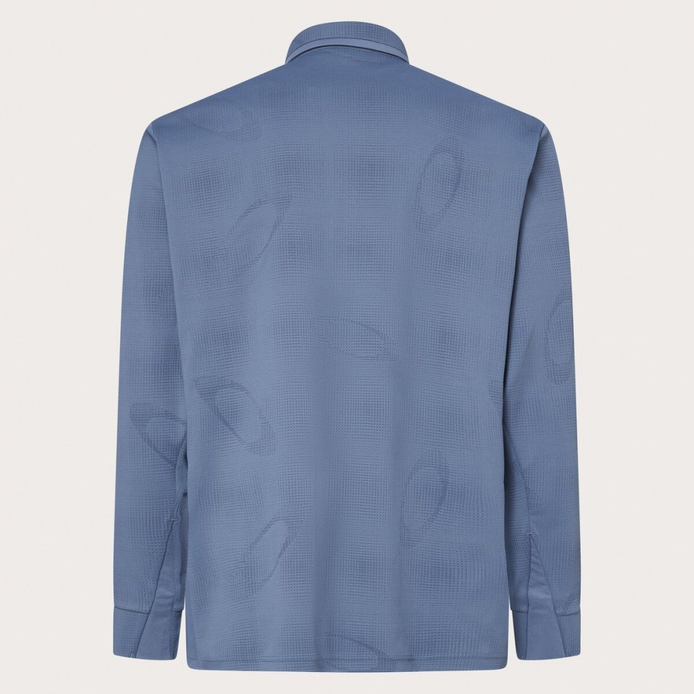 オークリー OAKLEY シャツ Omble JQ LS Shirt メンズ 長袖 FOA408242 ゴルフ 2025秋冬モデル 日本正規品 オークリー ゴルフウェア 長袖シャツ 秋 冬 OMBLE JQ LS SHIRT