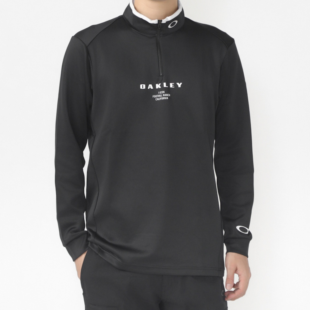 オークリー ゴルフウェア 長袖シャツ 秋 冬 PLEASANT LS MOCK 6.0