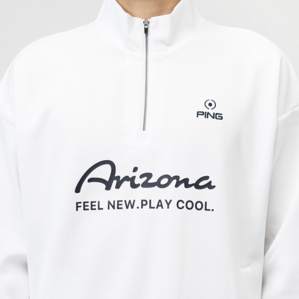 ピン ゴルフウェア 長袖シャツ 秋 冬 24FWハーフジップハイネック