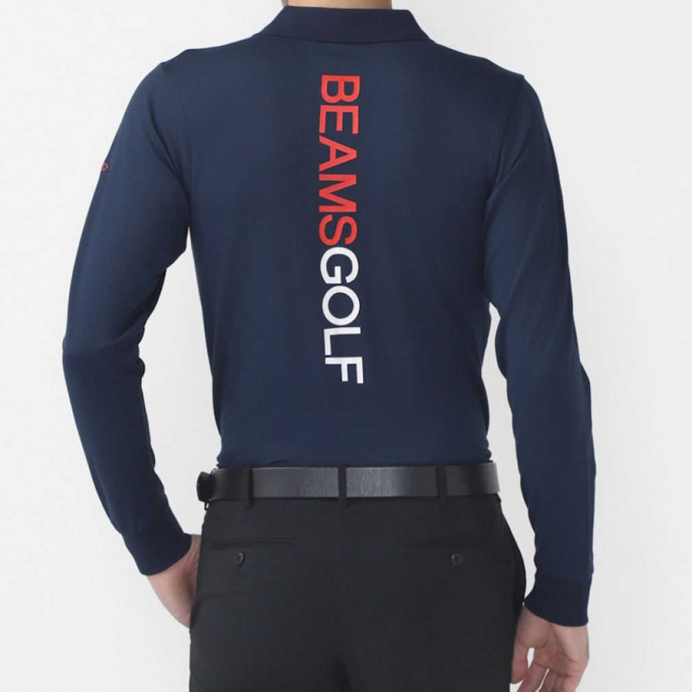 ビームスゴルフ ゴルフウェア 長袖シャツ 秋 冬 ORANGE LABEL US