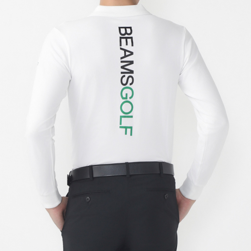 ビームスゴルフ ゴルフウェア 長袖シャツ 秋 冬 ORANGE LABEL US