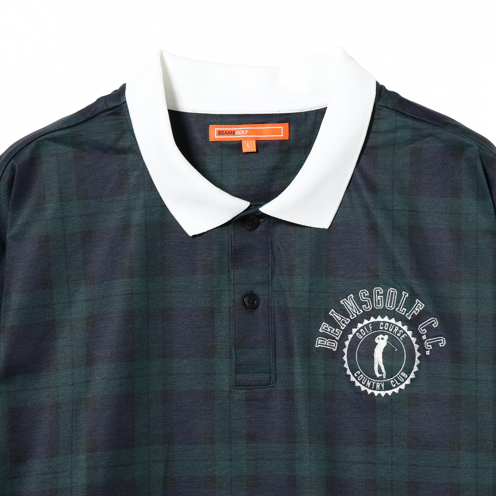 ビームスゴルフ ゴルフウェア 長袖シャツ 秋 冬 ORANGE LABEL
