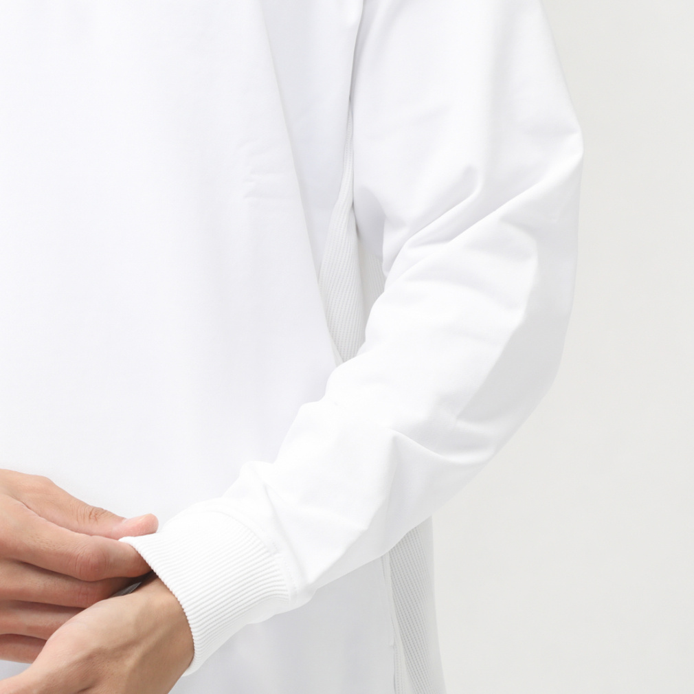 ビームスゴルフ ゴルフウェア 長袖シャツ 秋 冬 ORANGE LABEL 襟裏ジャ