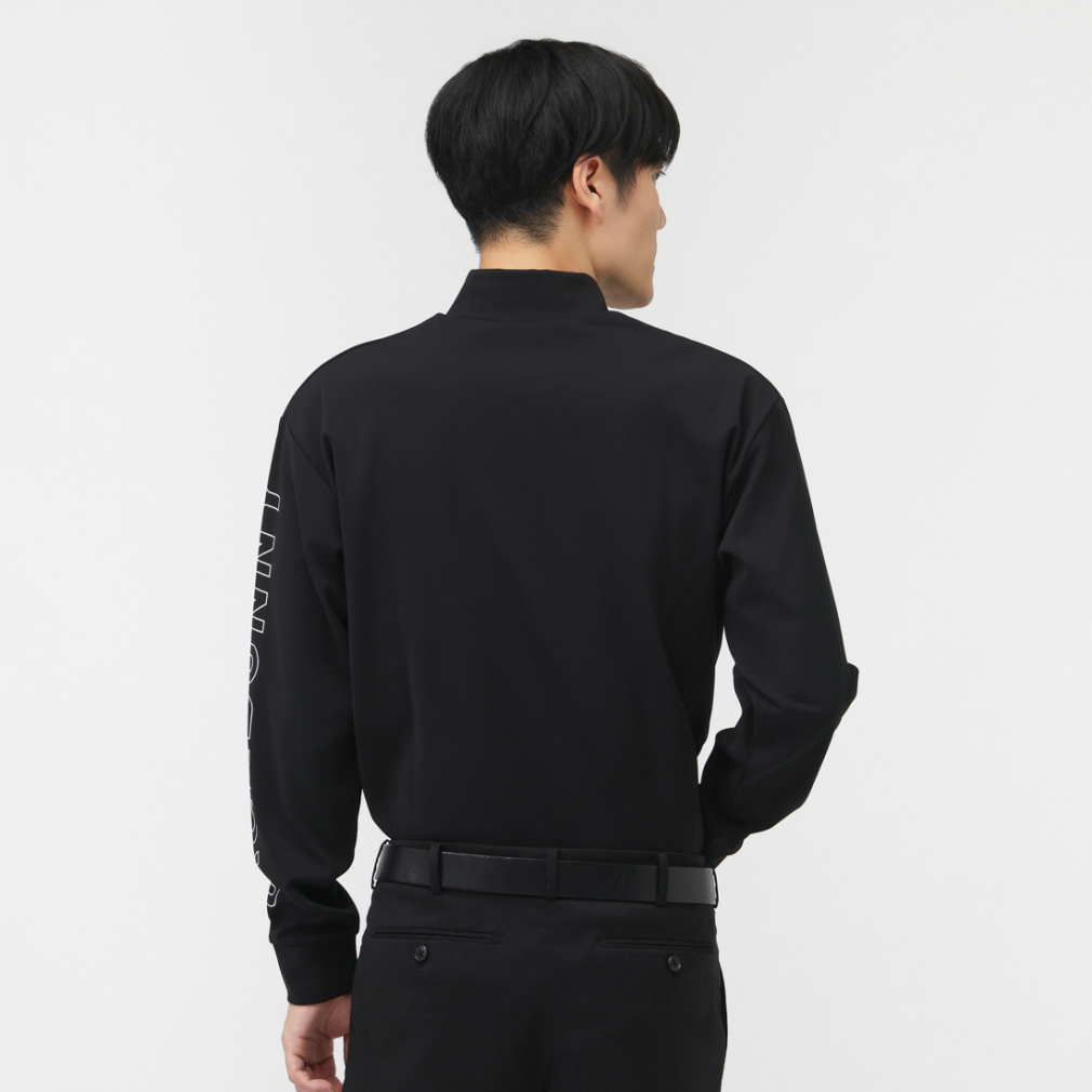 ジャック バニー ゴルフウェア 長袖シャツ 秋 冬 ストレッチ天竺 長袖