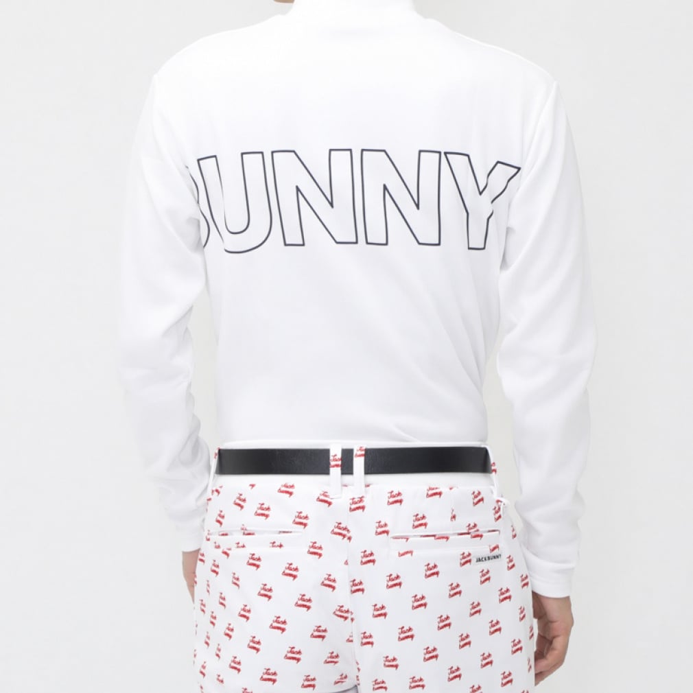 ジャック バニー ゴルフウェア 長袖シャツ 秋 冬 KARUISHI ECO モック