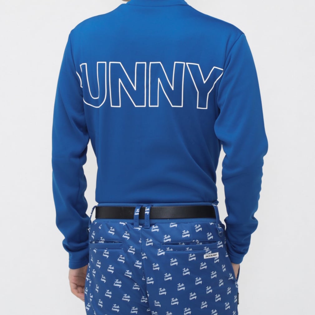 ジャック バニー ゴルフウェア 長袖シャツ 秋 冬 KARUISHI ECO モック