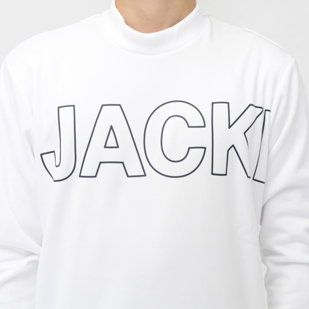 ジャック バニー ゴルフウェア 長袖シャツ 秋 冬 KARUISHI ECO モック