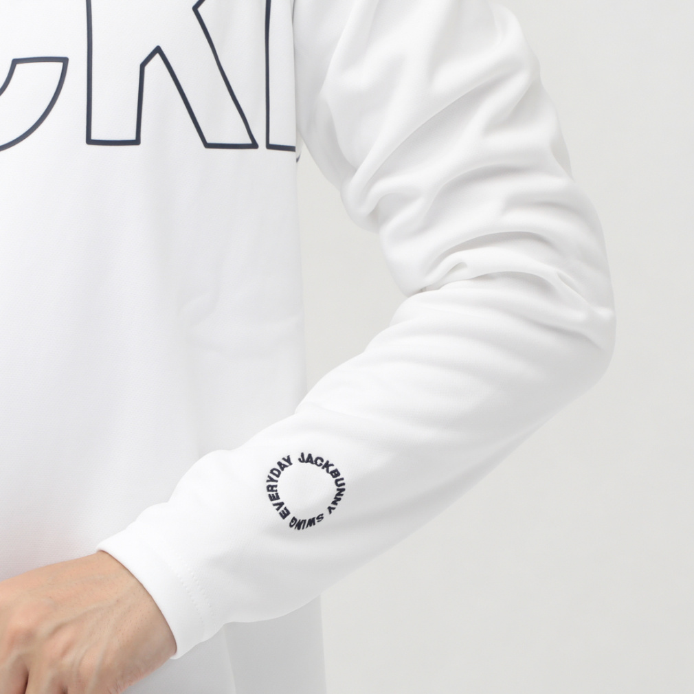 ジャック バニー ゴルフウェア 長袖シャツ 秋 冬 KARUISHI ECO モック