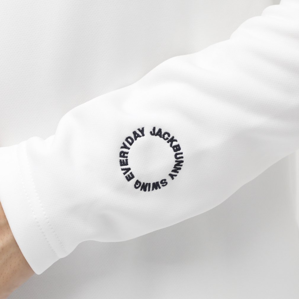 ジャック バニー ゴルフウェア 長袖シャツ 秋 冬 KARUISHI ECO モック