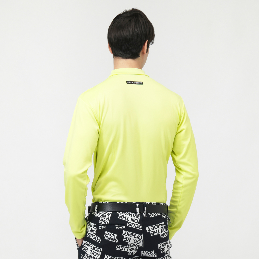 ジャック バニー ゴルフウェア 長袖シャツ 春 夏 PE/PU天竺