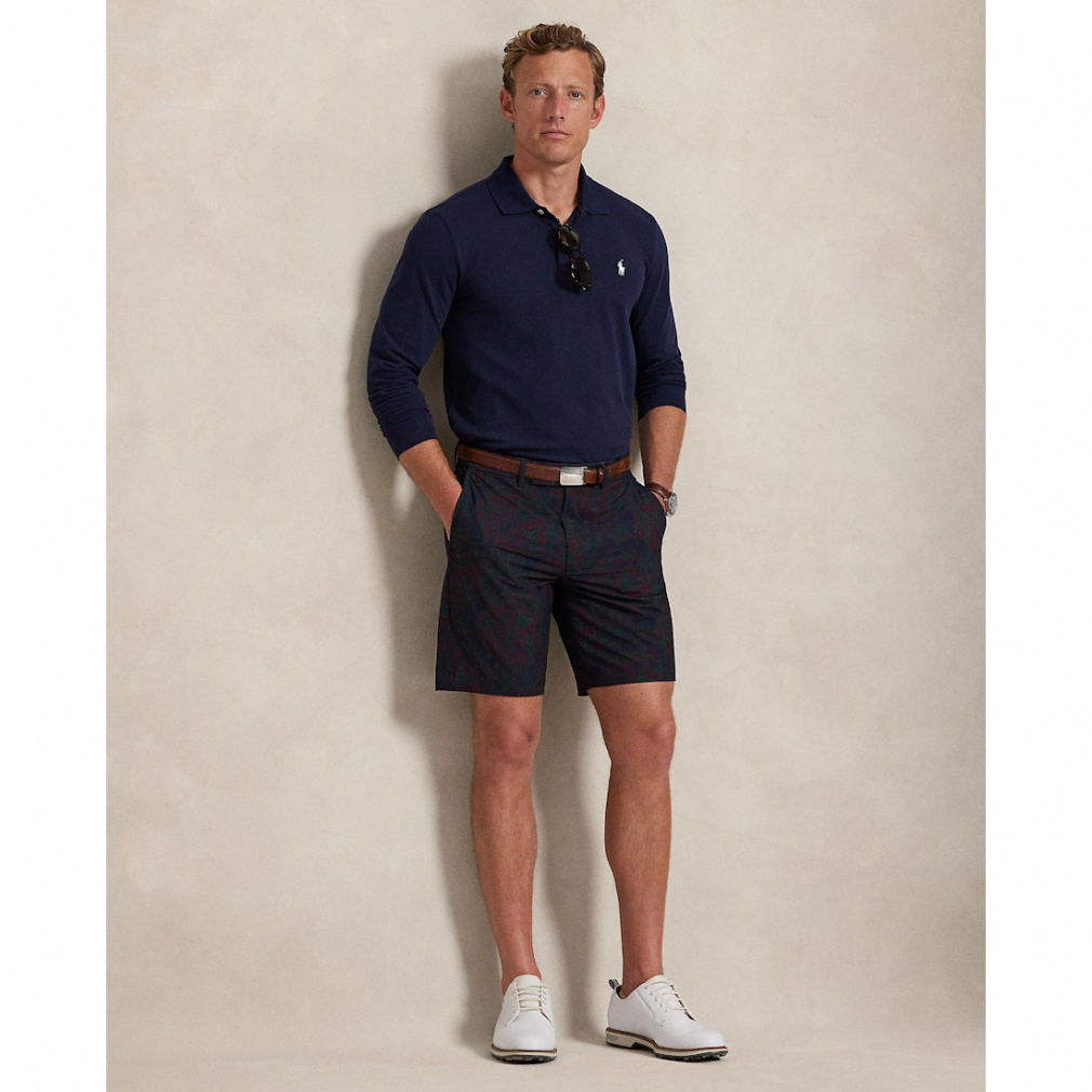 ラルフローレン ゴルフウェア 長袖シャツ 秋 冬 テーラード フィット