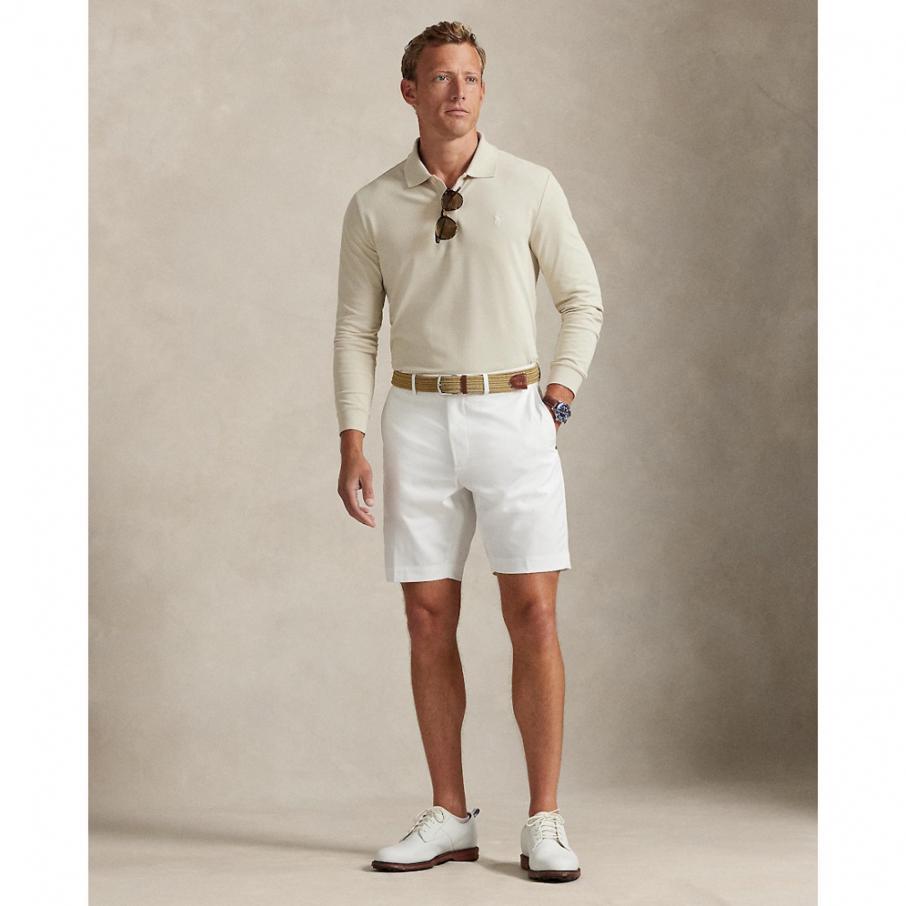 [べり]フローレント FLORENT 【ベージュ】長袖ポロシャツ FRED PERRY SHIRT 2024年秋冬・長袖ポロシャツ プレオーダー | FRED