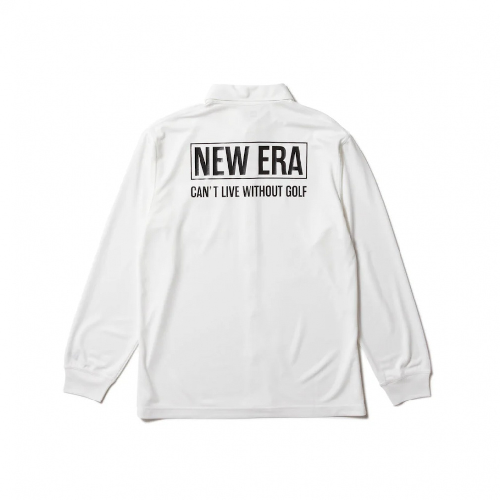 ニューエラ ゴルフウェア 長袖シャツ 秋 冬 GF LS KANOKO SH BOX LOGO