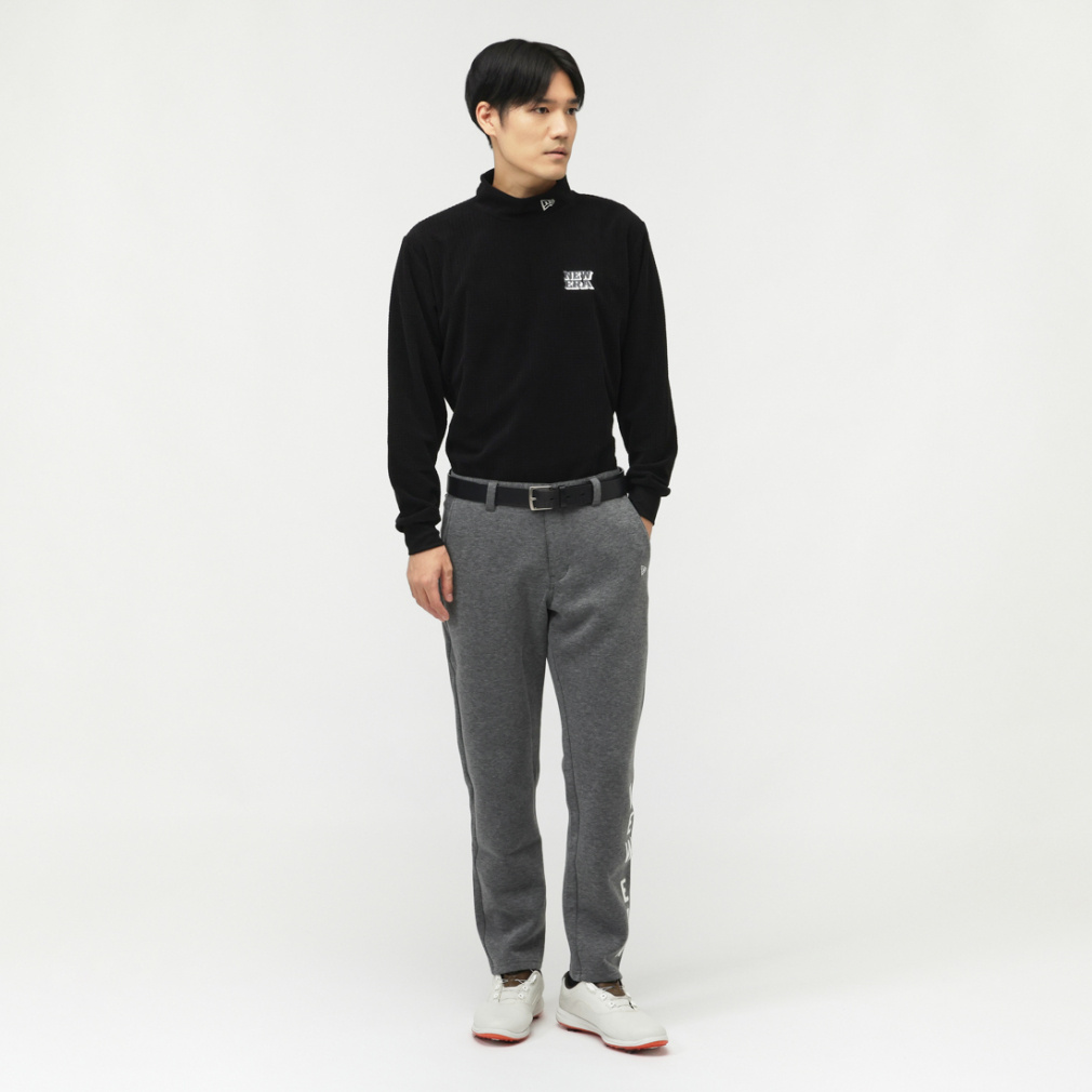 ニューエラ ゴルフウェア 長袖シャツ 秋 冬 GF LS HIGH NECK GRID