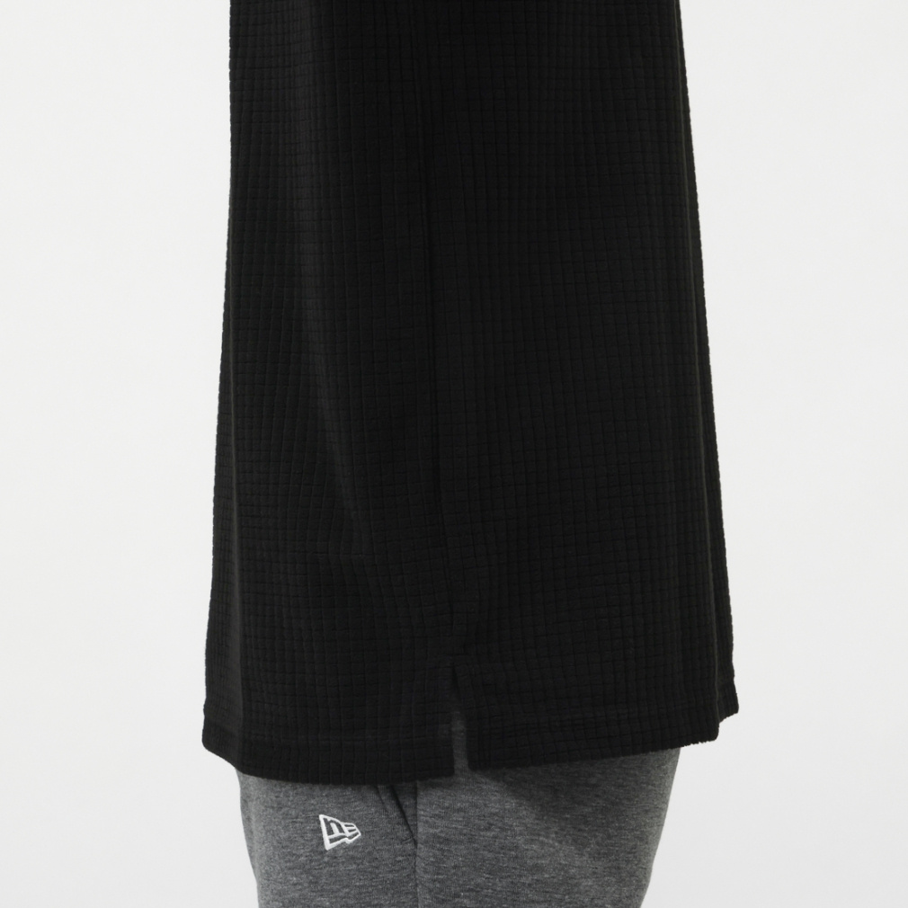 ニューエラ ゴルフウェア 長袖シャツ 秋 冬 GF LS HIGH NECK GRID