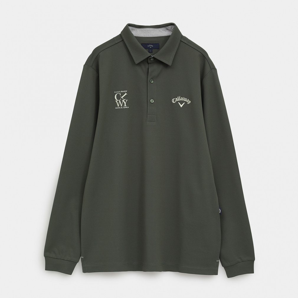 キャロウェイ ゴルフウェア 長袖シャツ 秋 冬 オニカノコ長袖シャツ