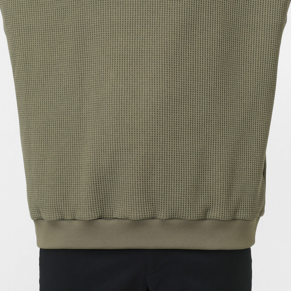 ユナイテッドアローズ ゴルフウェア 長袖シャツ 秋 冬 ワッフル モック