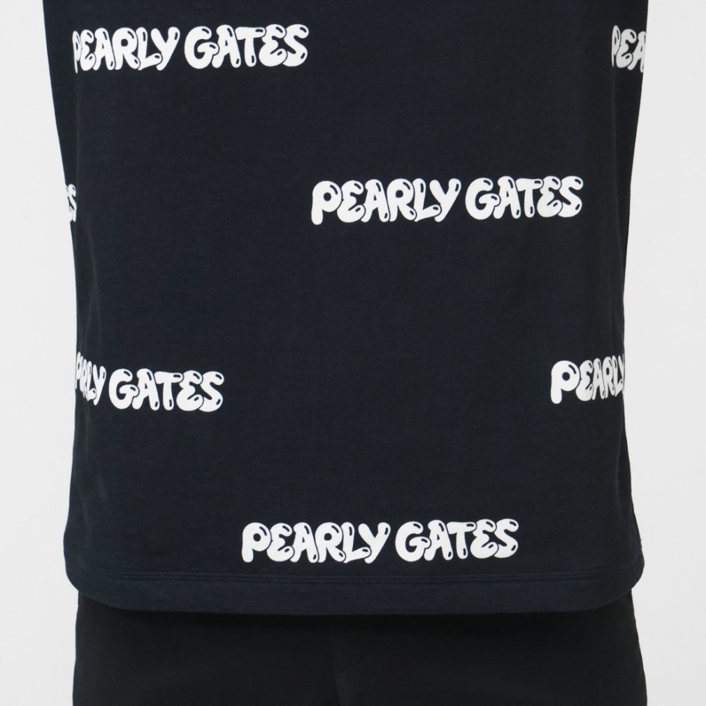 パーリーゲイツ ゴルフウェア 長袖シャツ 秋 冬 Cソロナ裏毛長袖