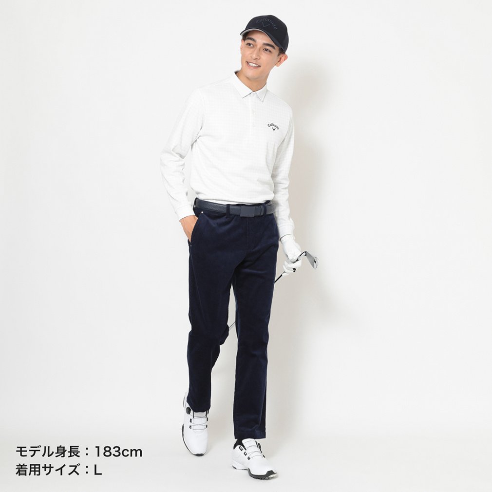 ３点セット【新品】キャロウェイ ホワイト 保温 フリース スカート シャツ 防寒 Amazon | [キャロウェイ] メンズ ボアフリースブルゾン (保温性