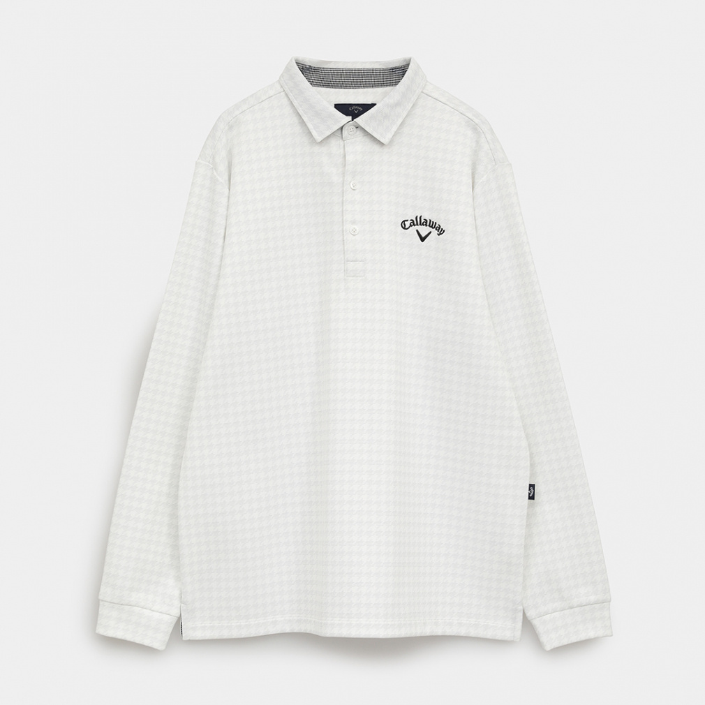 千鳥プリント裏起毛長袖シャツ C25233115｜Alpen Online