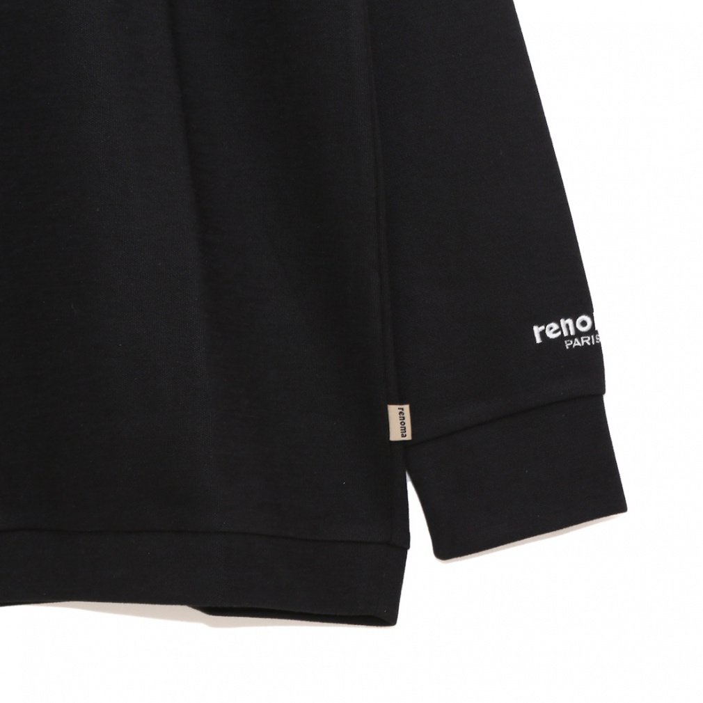 レノマ ゴルフウェア 長袖シャツ 秋 冬 BASIC COLLEGE LOGO MOCK NECK レノマ ゴルフウェア 長袖シャツ 秋 冬 BASIC COLLEGE LOGO MOCK NECK