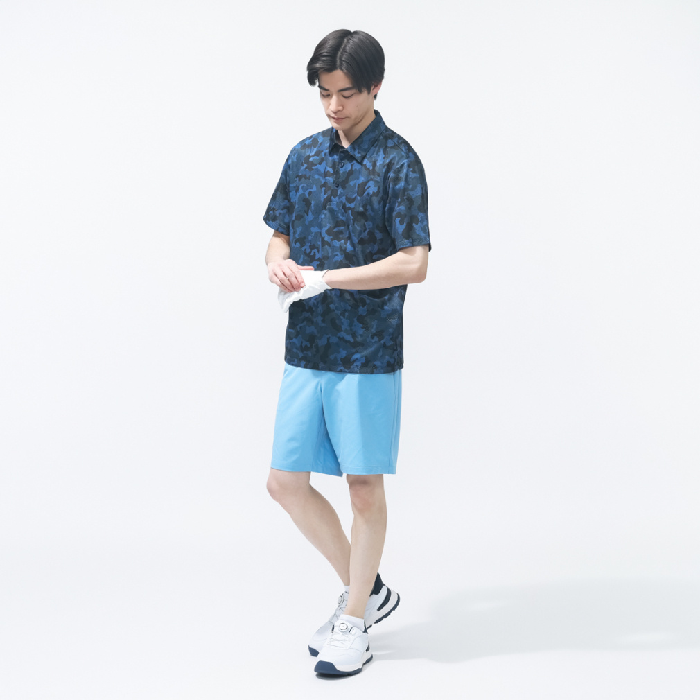 ティゴラ ゴルフウェア 半袖シャツ 春 夏 通気メッシュポロシャツ (TR
