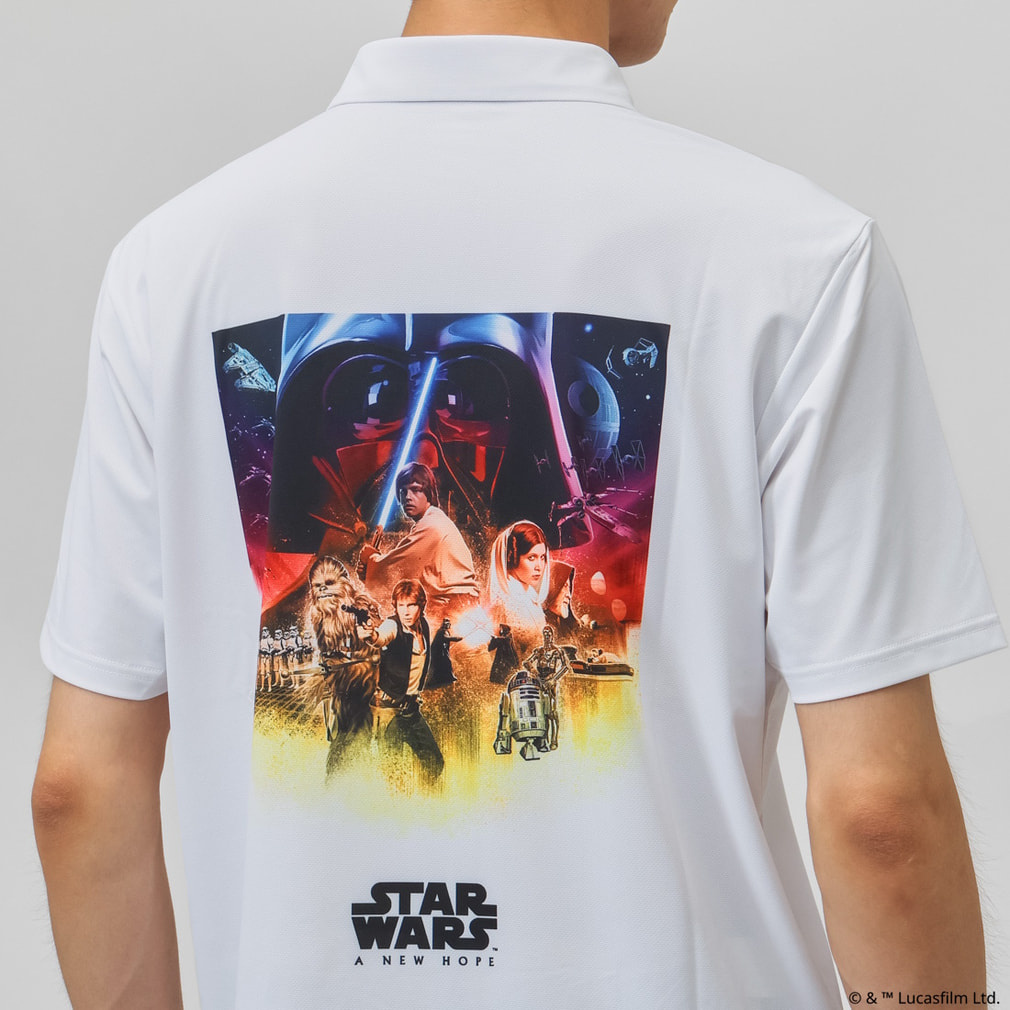 スター・ウォーズ ゴルフ 半袖シャツ アイクールグラフィック