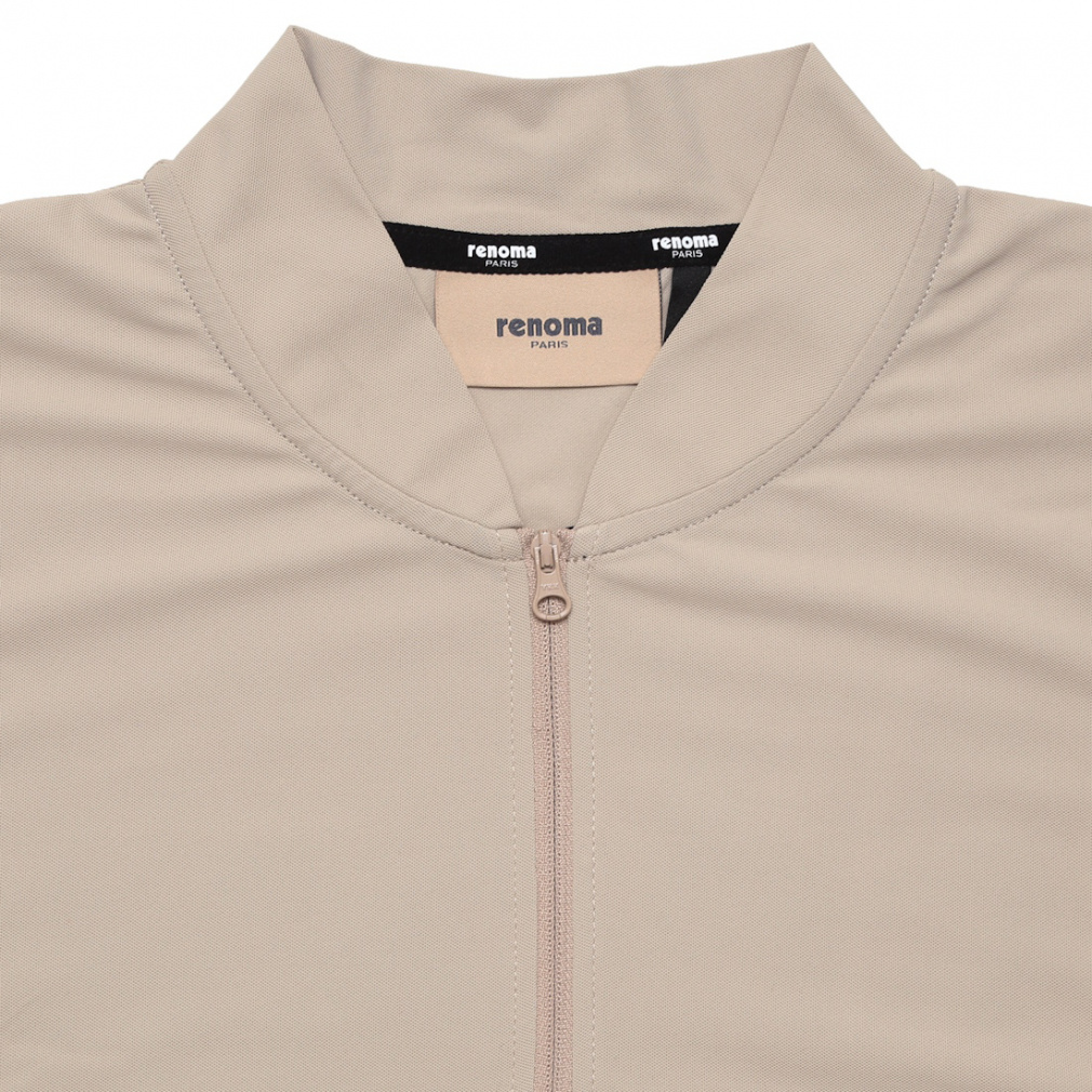 レノマ ゴルフウェア 半袖シャツ 春 夏 BACK LOGO HALF ZIP S/S-SP