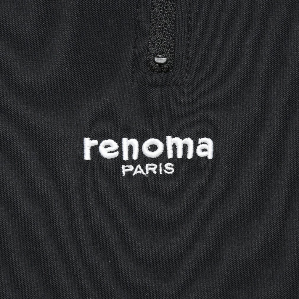 レノマ ゴルフウェア 半袖シャツ 春 夏 BACK LOGO HALF ZIP S/S-SP