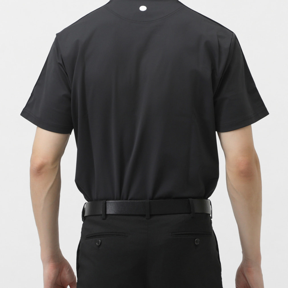 ブリーフィング ゴルフウェア 半袖シャツ 春 夏 MS LOGO LINE HIGHNECK