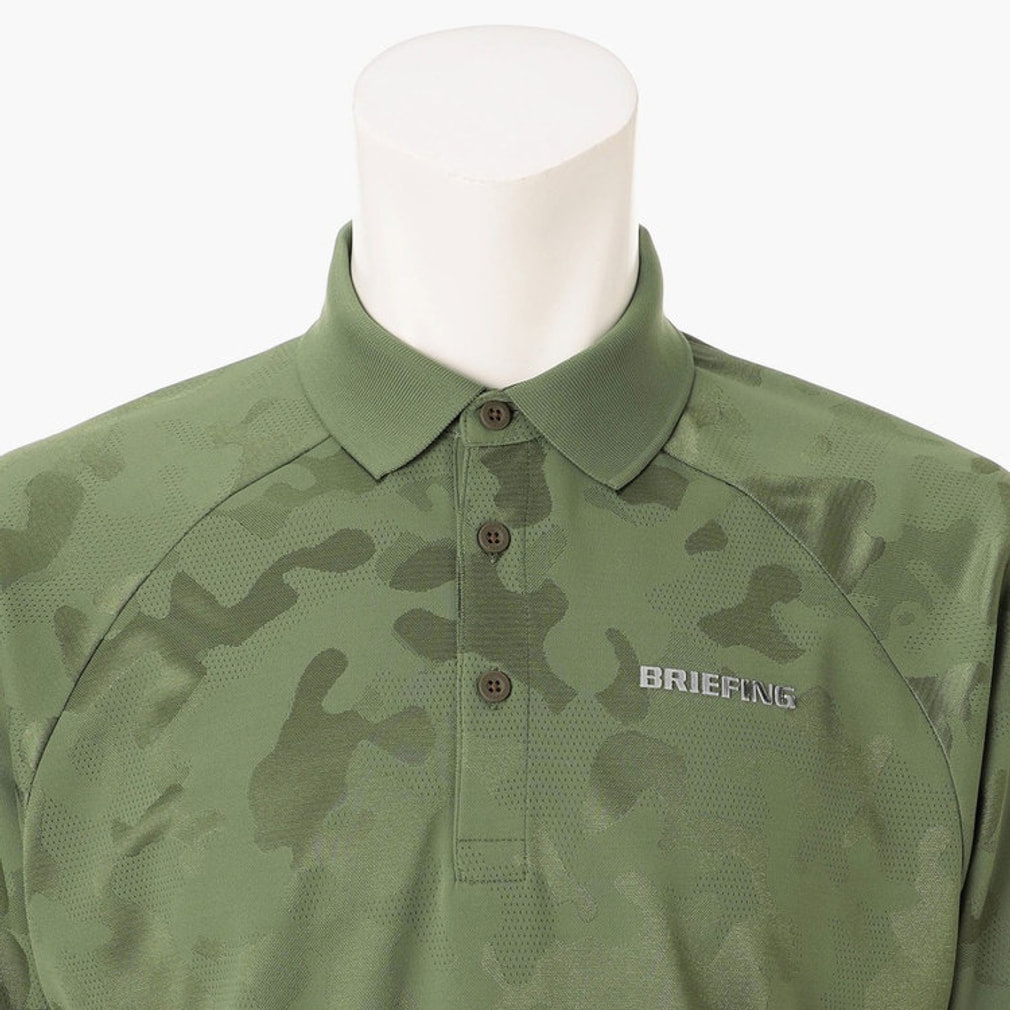 ブリーフィング ゴルフウェア 半袖シャツ 春 夏 MS CAMO JQ POLO RF