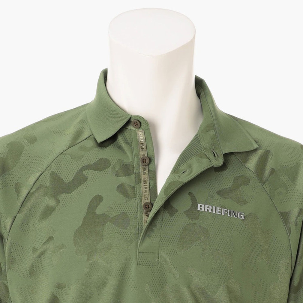 ブリーフィング ゴルフウェア 半袖シャツ 春 夏 MS CAMO JQ POLO RF