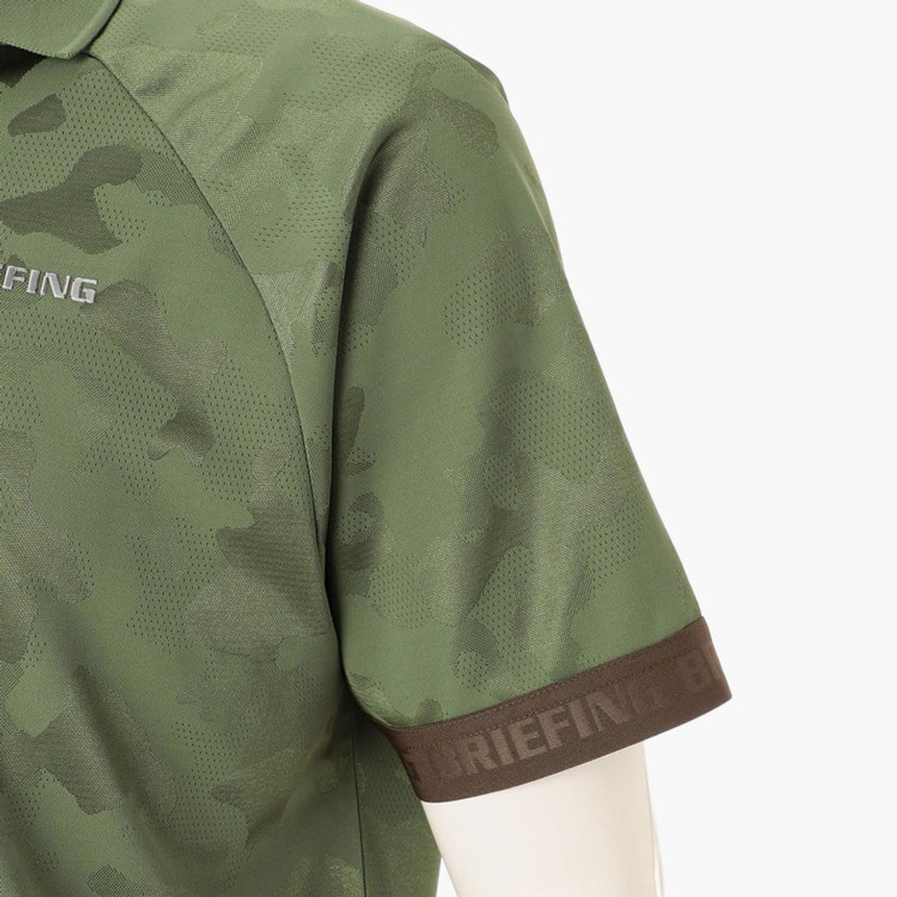 ブリーフィング ゴルフウェア 半袖シャツ 春 夏 MS CAMO JQ POLO RF