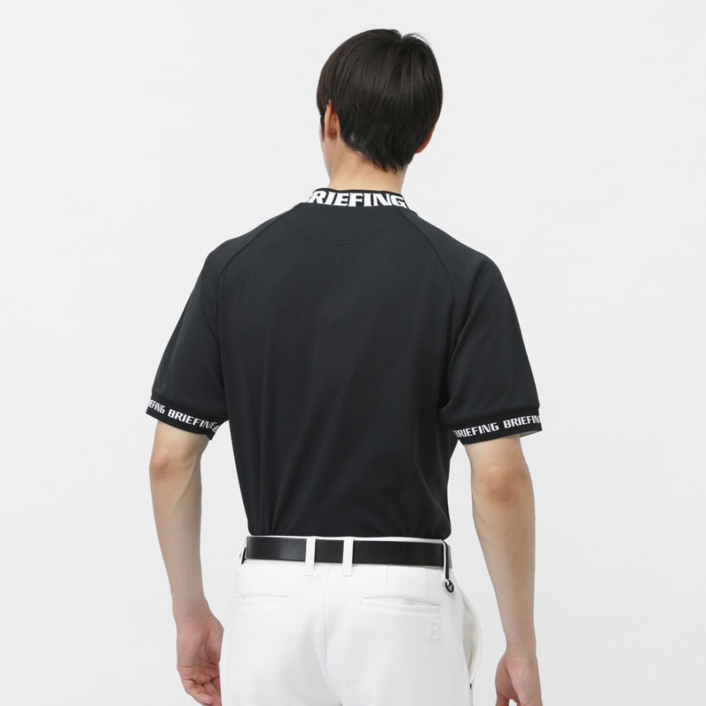 BRIEFING ブラックシャツ Lサイズ クーポン対象外】 ブリーフィング(BRIEFING) ゴルフウェア 長袖シャツ