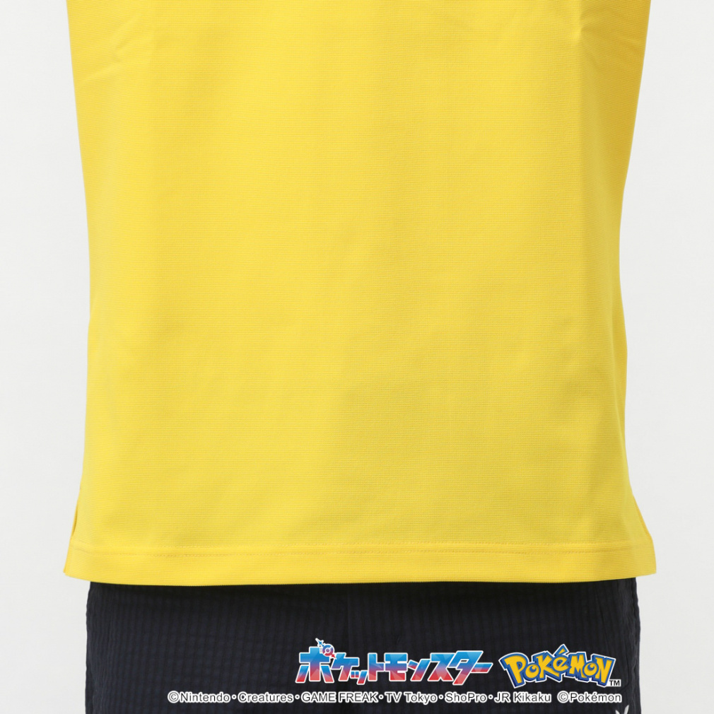 人気完売パーリーゲイツポケモンピカチュウ ボーダー調カノコ半袖ポロシャツサイズ0 ポケモン】ピカチュウ ボーダー調カノコ半袖ポロシャツ