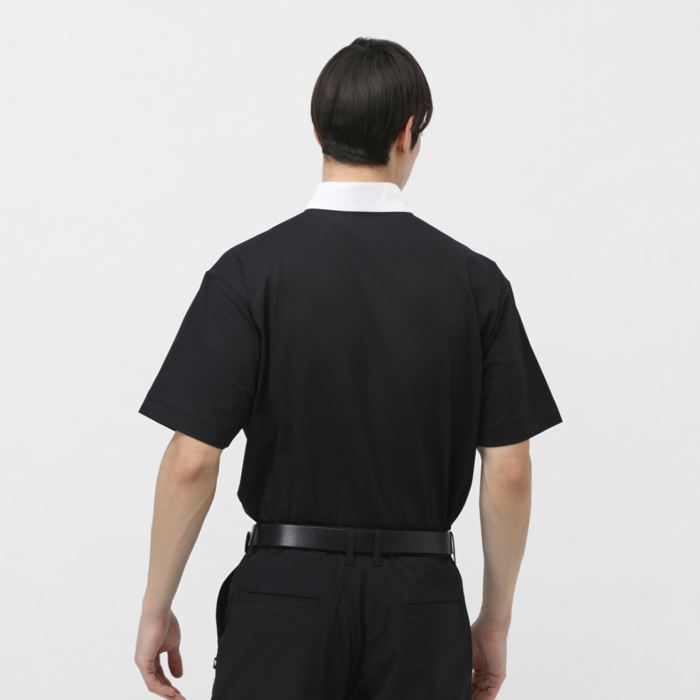 ニューバランス ゴルフウェア 半袖シャツ 春 夏 HALF ZIP MOCK NECK