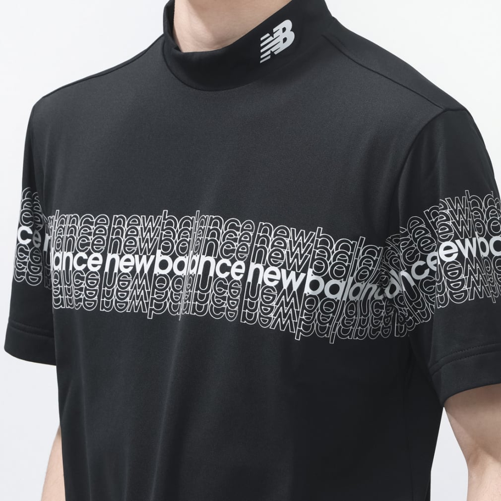 ニューバランス ゴルフウェア 半袖シャツ 春 夏 S/SLEEVE MOCK NECK
