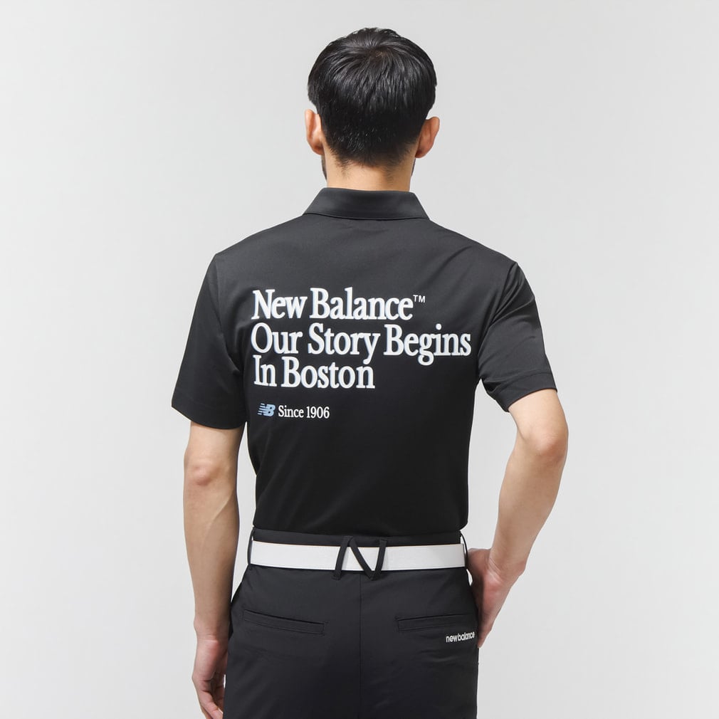 ニューバランス ゴルフウェア 半袖シャツ 春 夏 S/SLEEVE COLLAR SHIRT