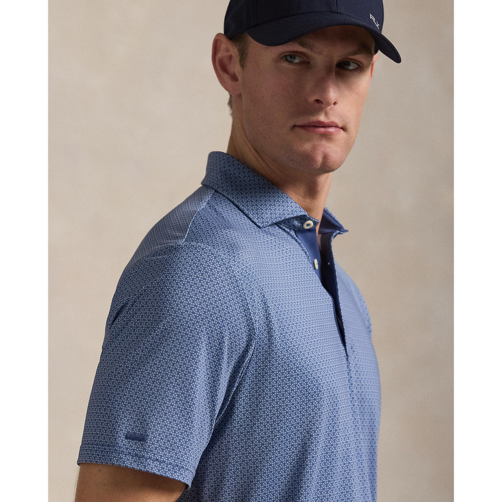 POLORALPHLAUREN ポロラルフローレン ブリーチカスタムラガーシャツ ラルフローレン ゴルフウェア 半袖シャツ 春 夏 フーラードプリント