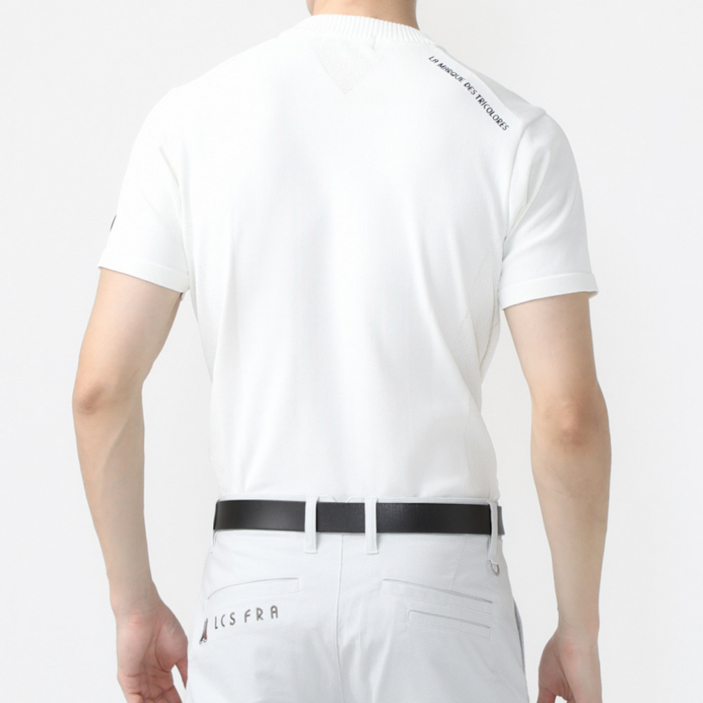 モックネック半袖ニットシャツ QGMXJA08｜Alpen Online