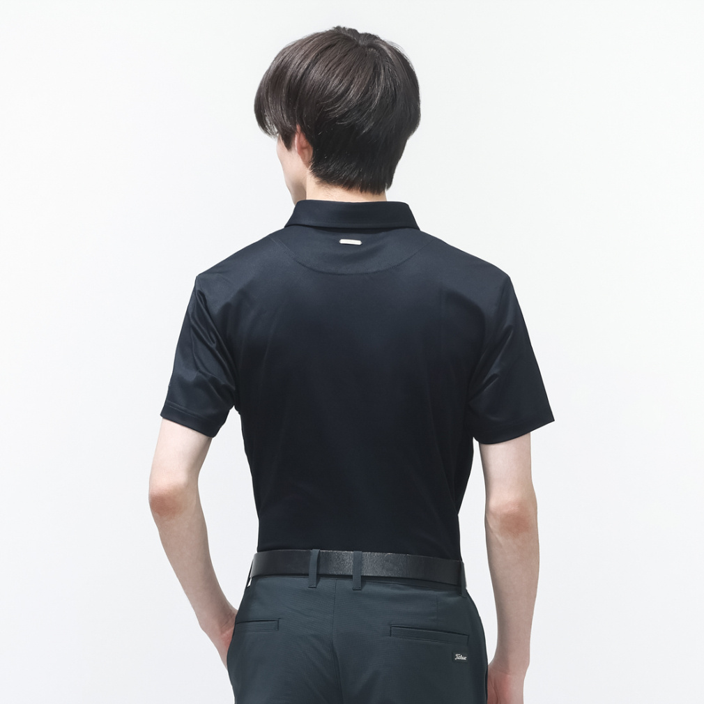 Titleist ゴルフ メンズシャツ L ブラック TMLMS107J Titleist ゴルフ メンズシャツ L ブラック TMLMS107J タイトリスト